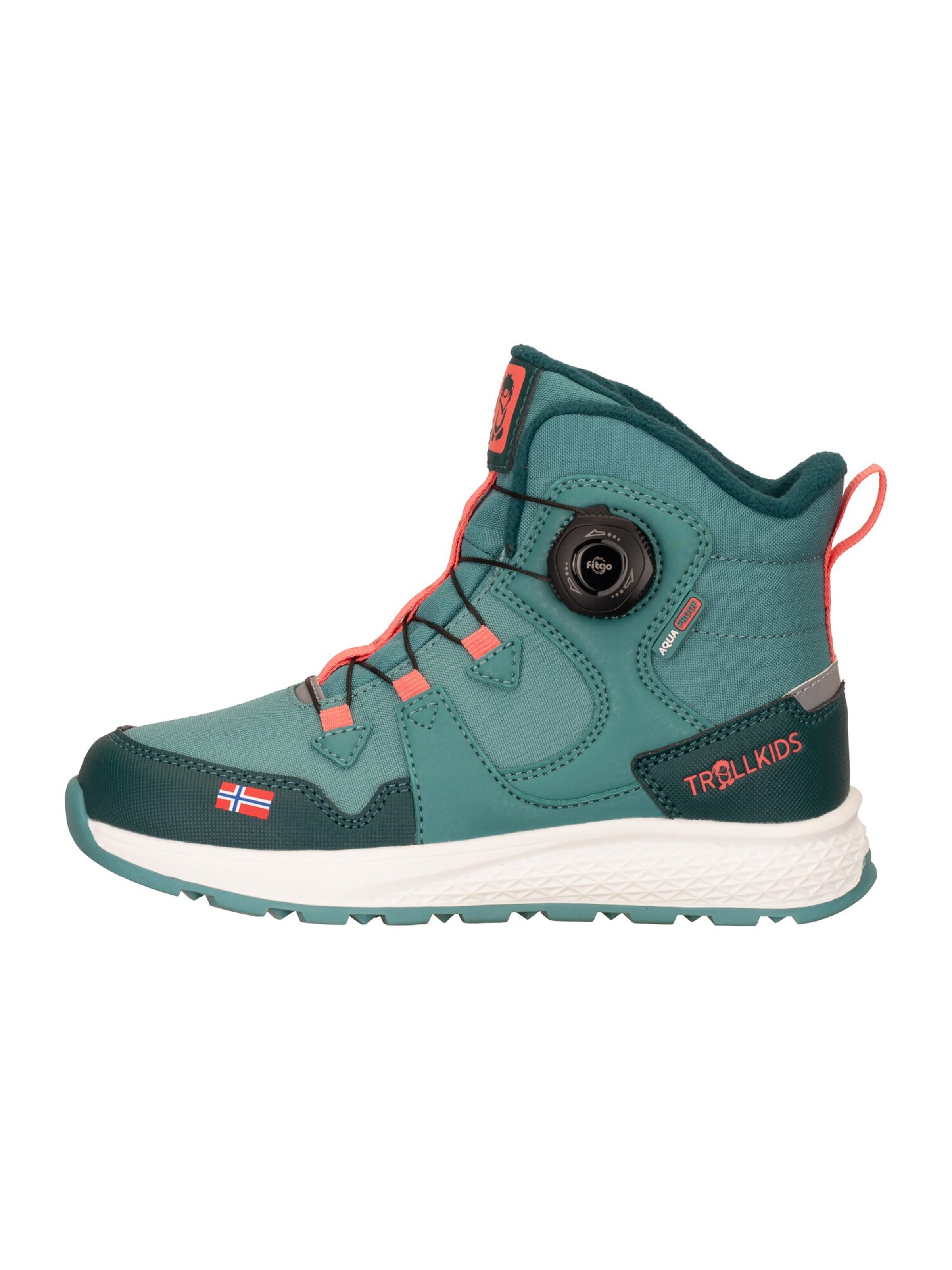 TROLLKIDS Snow Boots in Blue: front