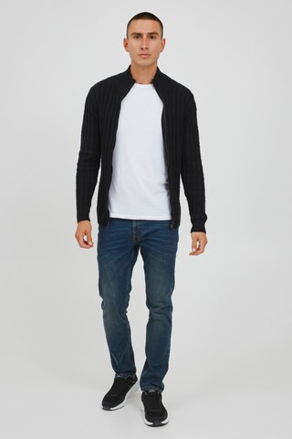 INDICODE JEANS Knit Cardigan in Black