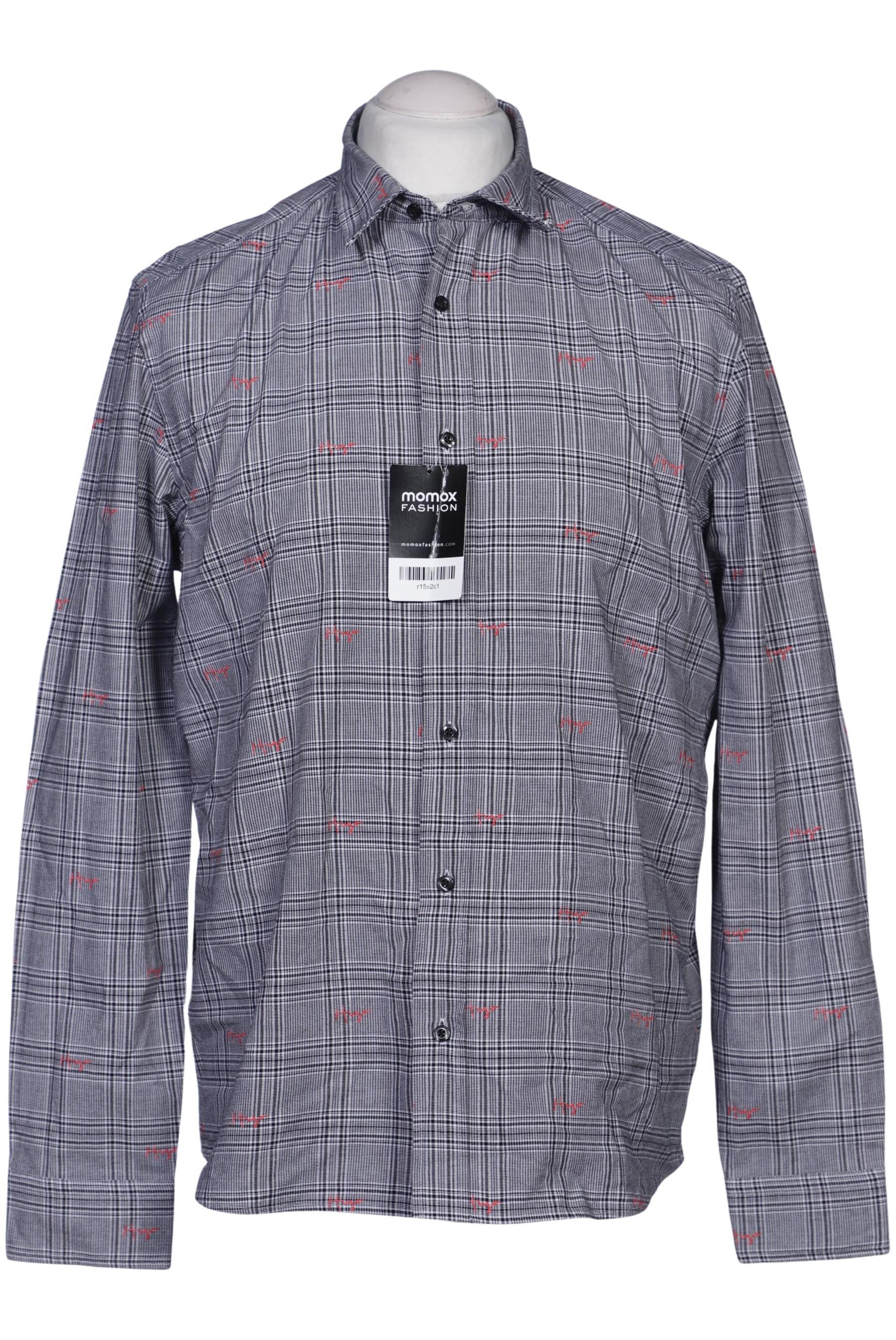 HUGO Button Up Shirt in M in Grey: front