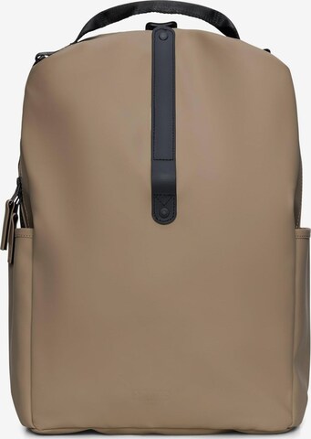 RAINS Rucksack in Beige: Vorderseite
