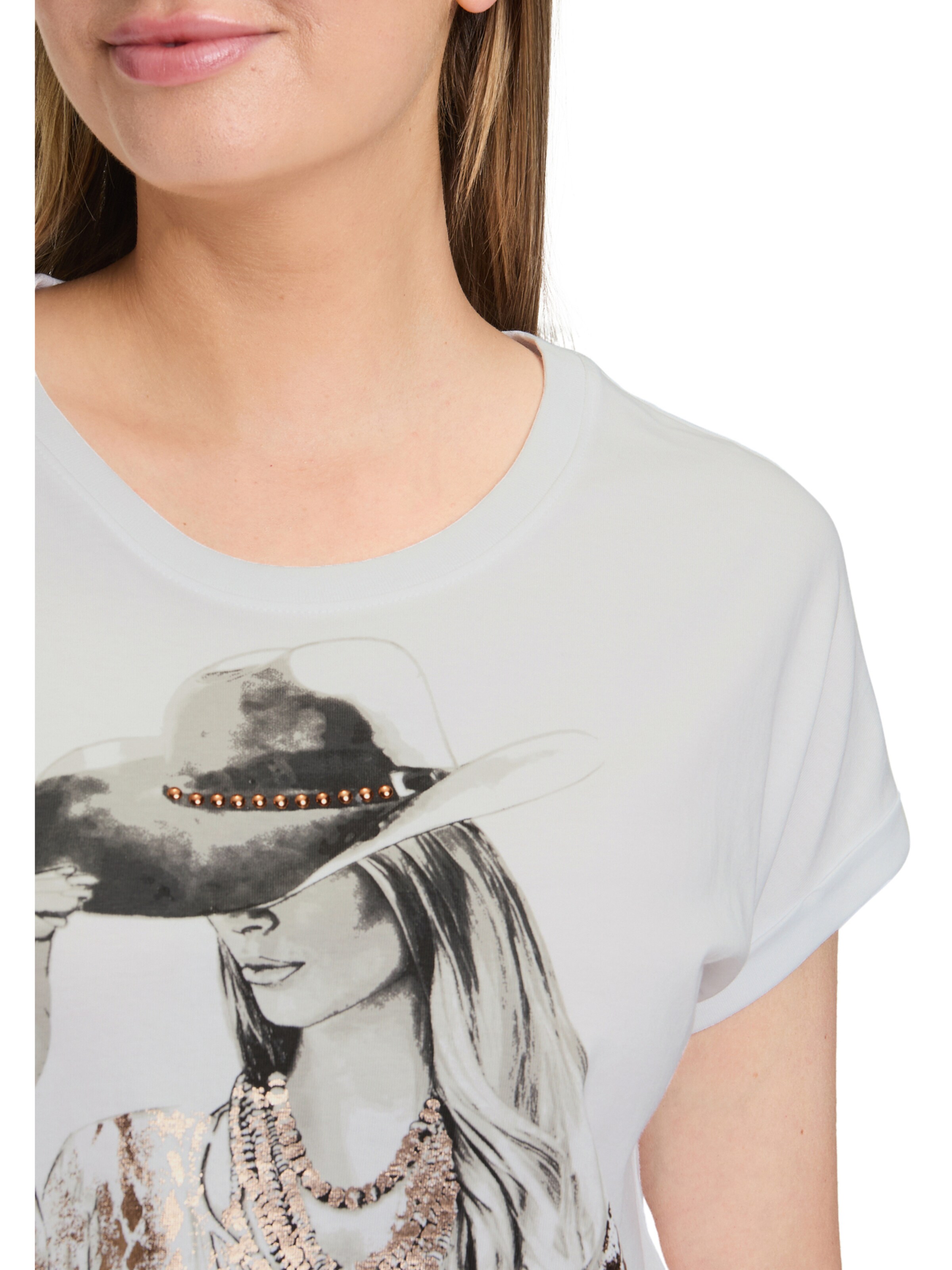 T-shirt Betty Barclay en blanc