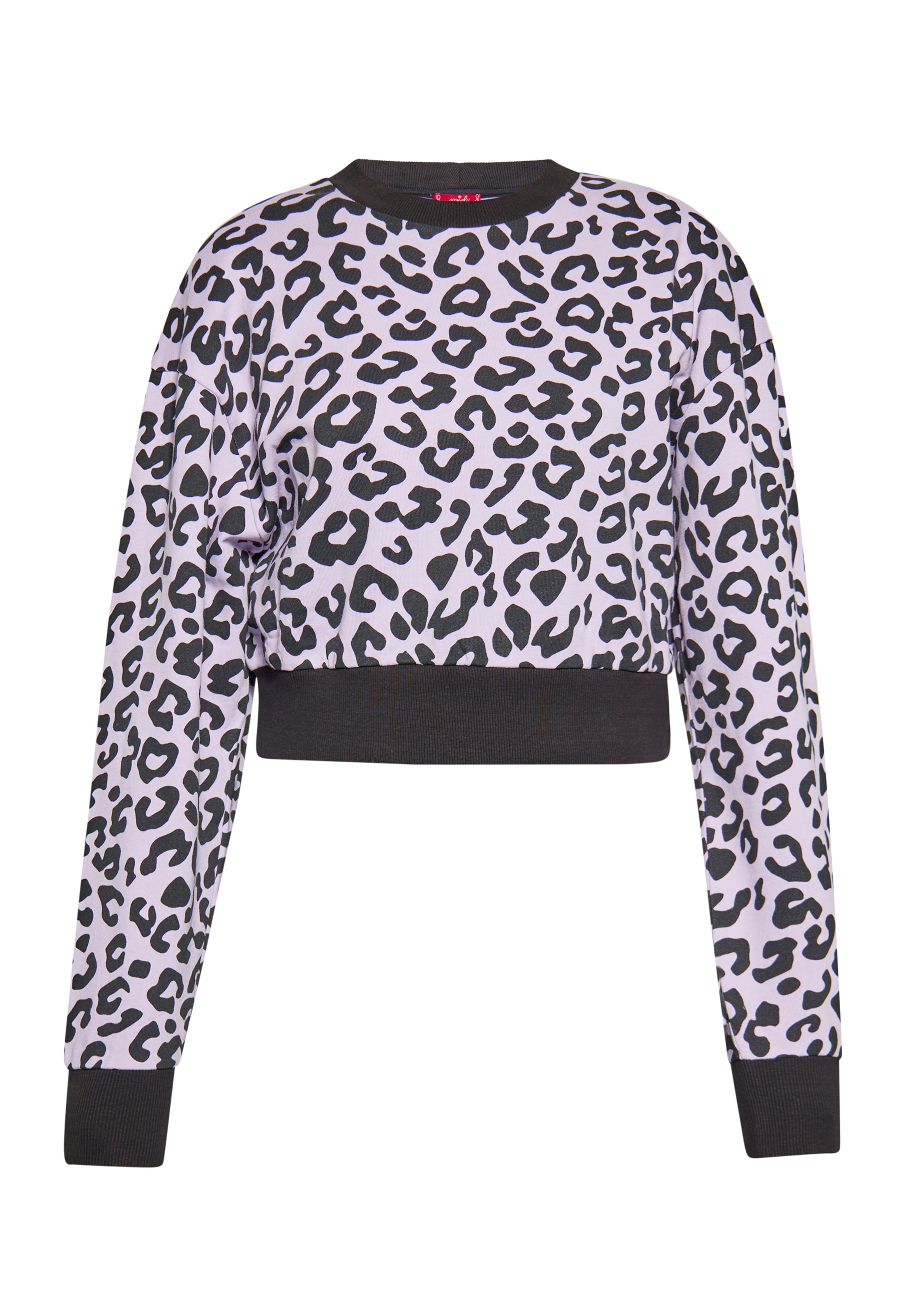 swirly Μπλούζα φούτερ σε λιλά: μπροστά