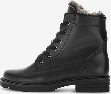 GABOR Lace-Up Ankle Boots in Black