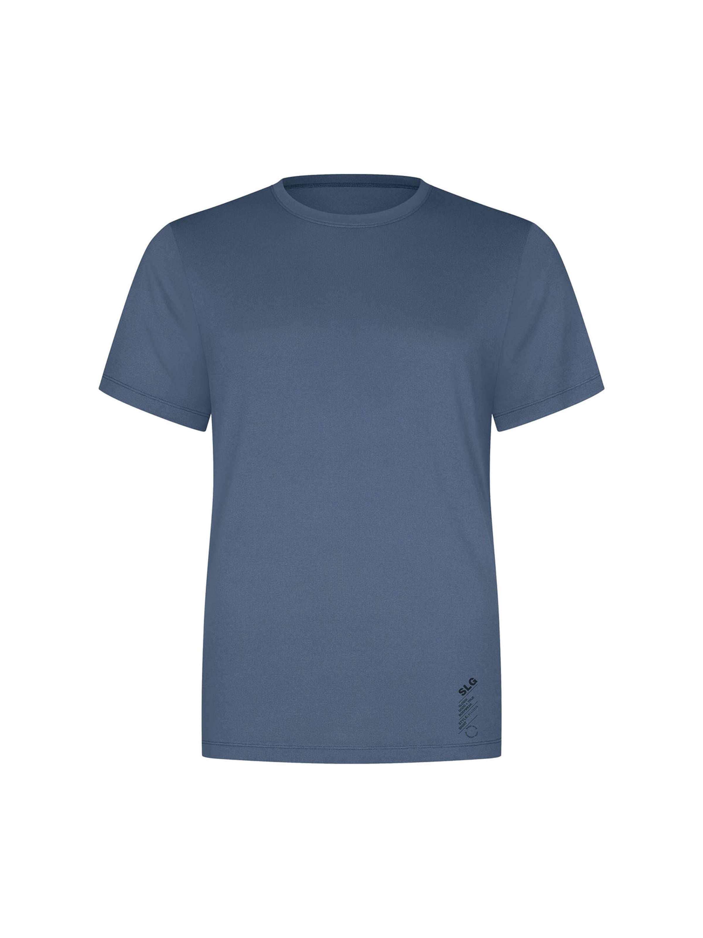 SLOGGI T-Shirt ' Base Soft ' in Blau: Vorderseite