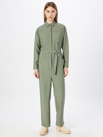 Soft Rebels Jumpsuit 'SRVanja ' in Groen: voorkant