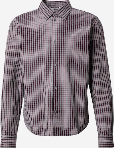 Marškiniai 'Oscar' iš WEEKDAY, spalva – šviesiai pilka / raudona / juoda, Prekių apžvalga