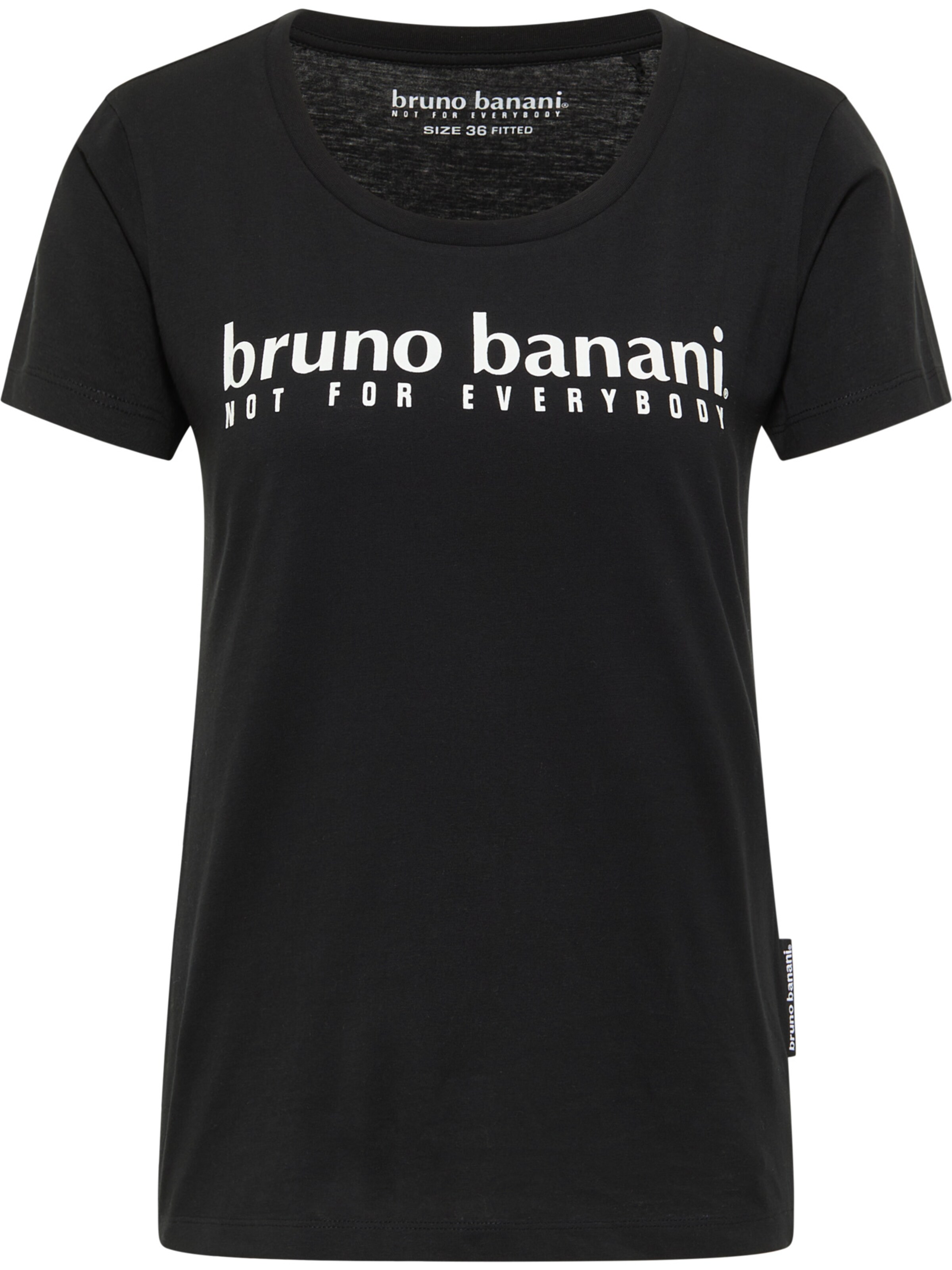 Bruno Banani T-Shirt 'BAIRD' in Schwarz: Vorderseite