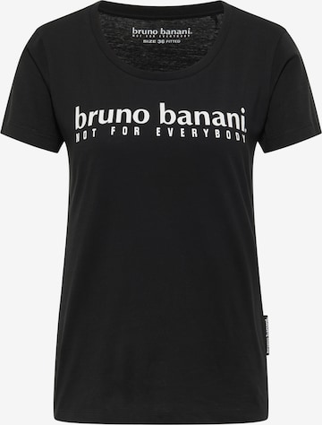 BRUNO BANANI Shirt 'BAIRD' in Zwart: voorkant