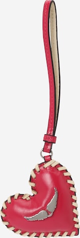 Zadig & Voltaire Avaimenperä värissä vaaleanpunainen: etupuoli