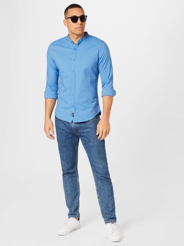 Coupe regular Chemise HOLLISTER en bleu