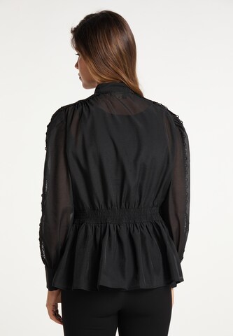 faina Bluse in Schwarz