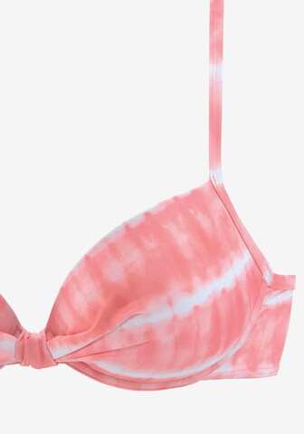 s.Oliver Balconette Bikini Top in Pink