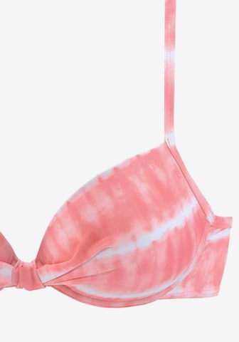 s.Oliver Balconette Bikini top in Pink