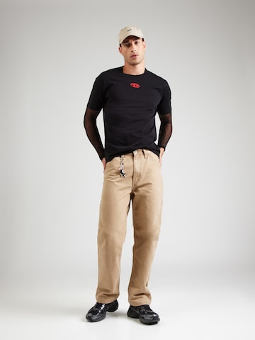 DIESEL T-shirt 'T-ADJUST-OD' i svart
