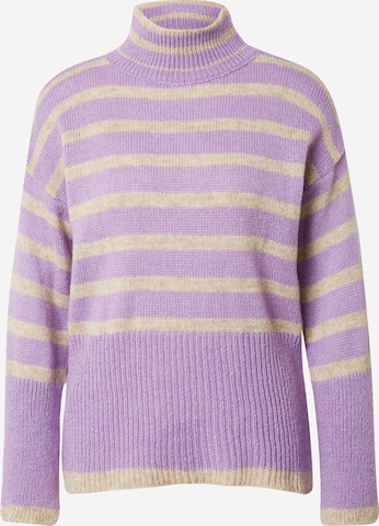 ZABAIONE - Pullover 'Nora' em roxo: frente