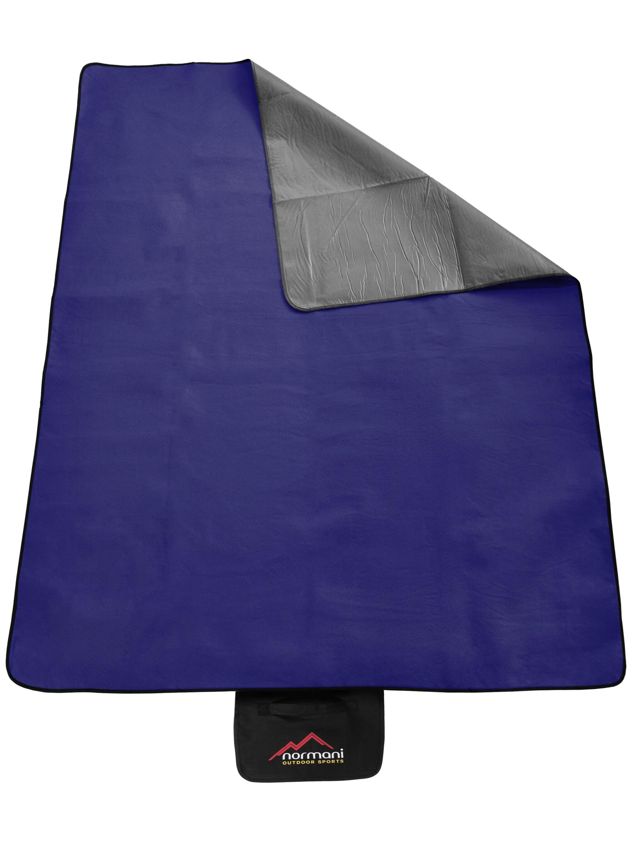 normani Deken in Blauw: voorkant