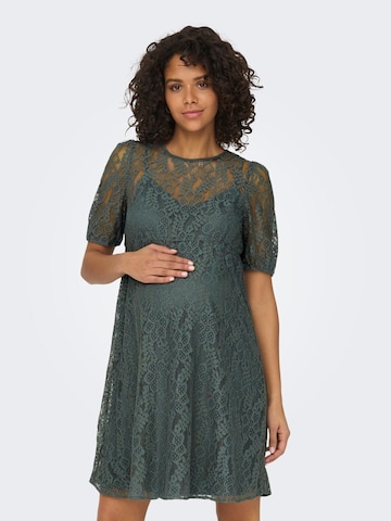 Only Maternity Dress in Green: front