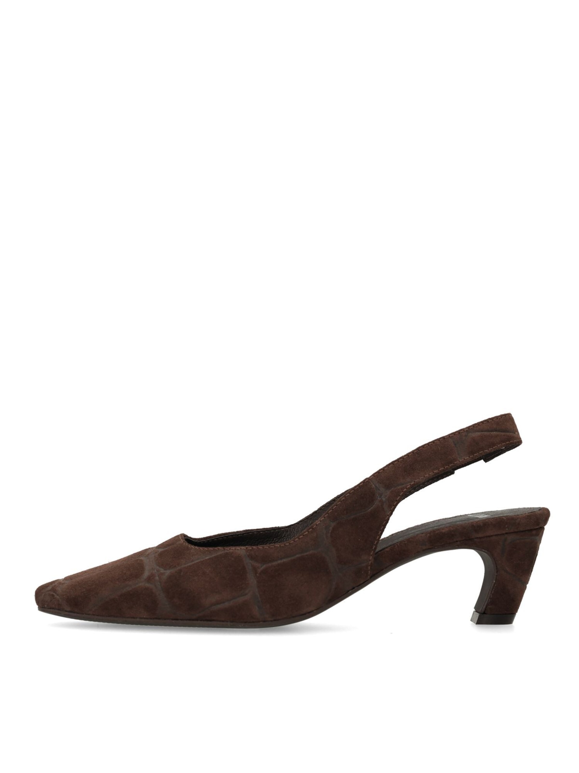 MANFIELD Slingpumps in Braun