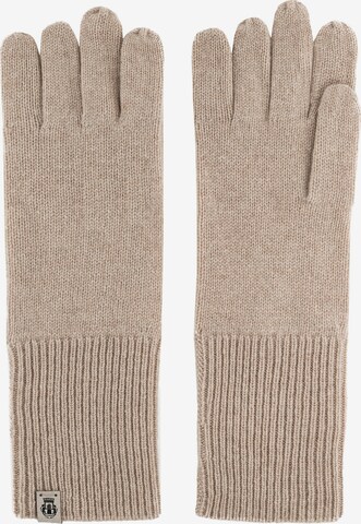 Gants 'Winter Dream' Roeckl en beige : devant