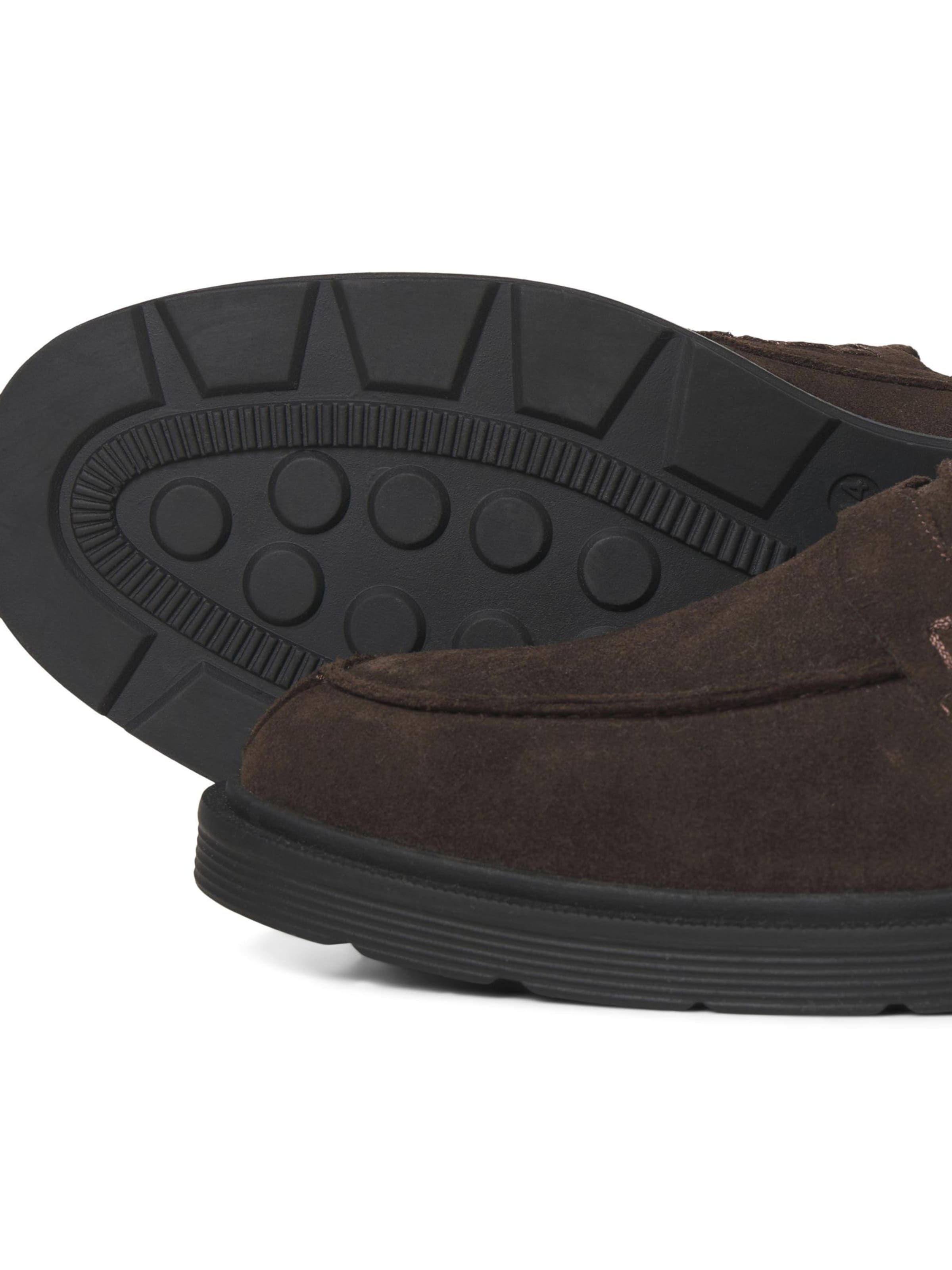 JACK & JONES Slipper i brun