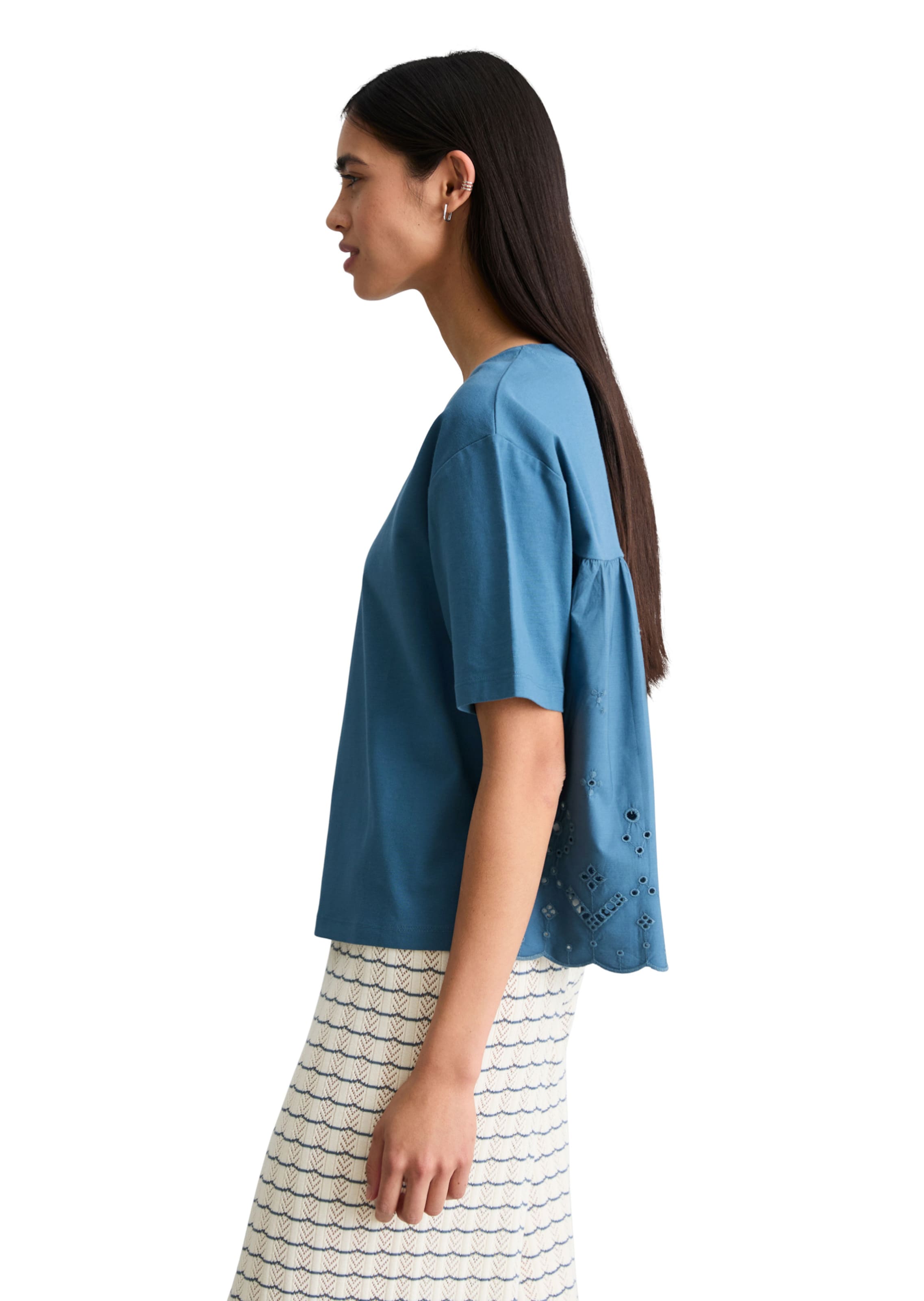 Marc O'Polo DENIM T-Shirt in Blau