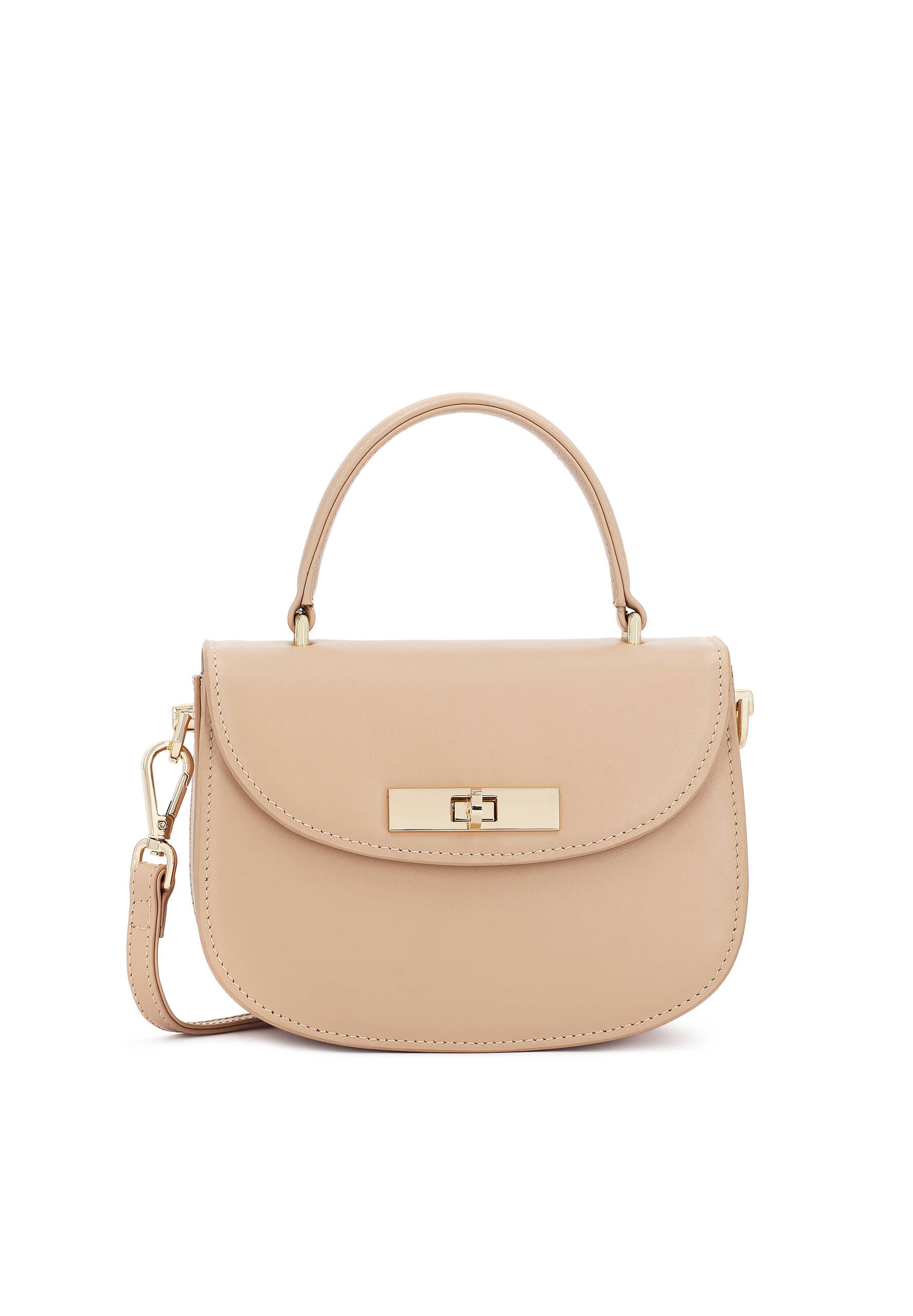 Kazar Дамска чанта в бежово: отпред