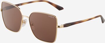 Lunettes de soleil '0VO4199S' VOGUE Eyewear en marron : devant