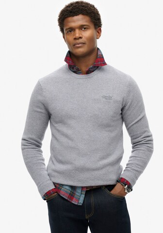 Superdry Pullover in Grau: Vorderseite