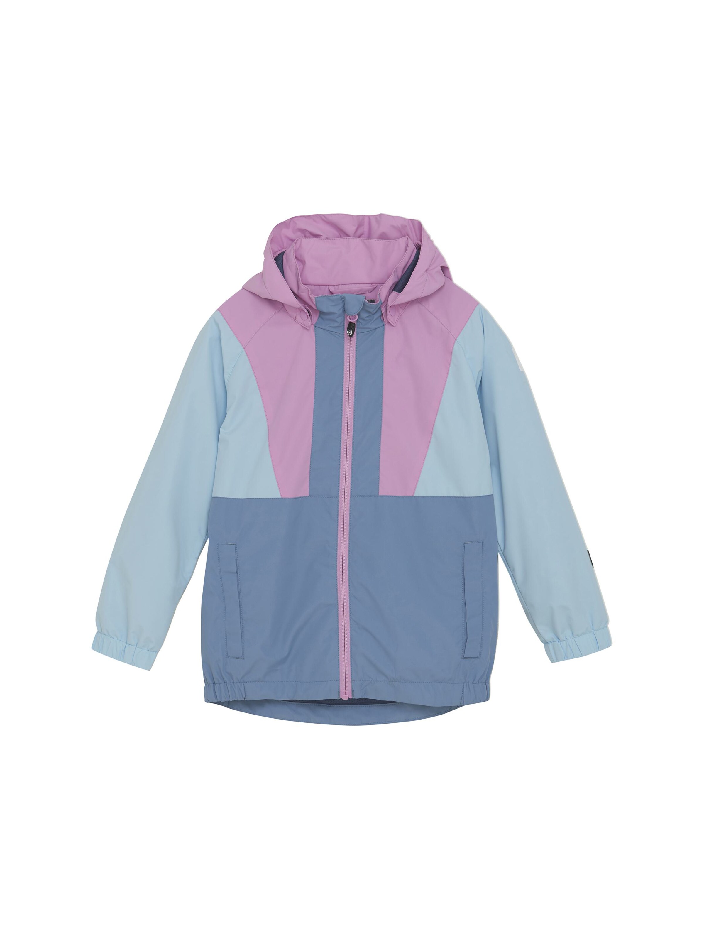 COLOR KIDS - Casaco meia-estação em roxo: frente