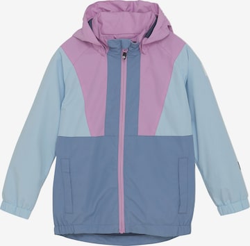 COLOR KIDS - Casaco meia-estação em roxo: frente