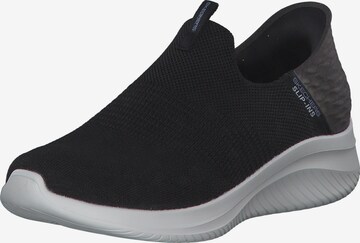 SKECHERS Slip-Ons 'Ultra Flex 3.0' in Black: front