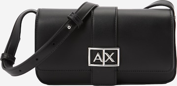 ARMANI EXCHANGETorba preko ramena 'JODIE' - crna boja: prednji dio