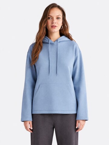 Sweat-shirt Ethiquet en bleu