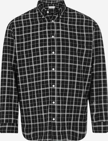 JACK & JONES Comfort Fit Skjorte 'Cozy' i sort: forside