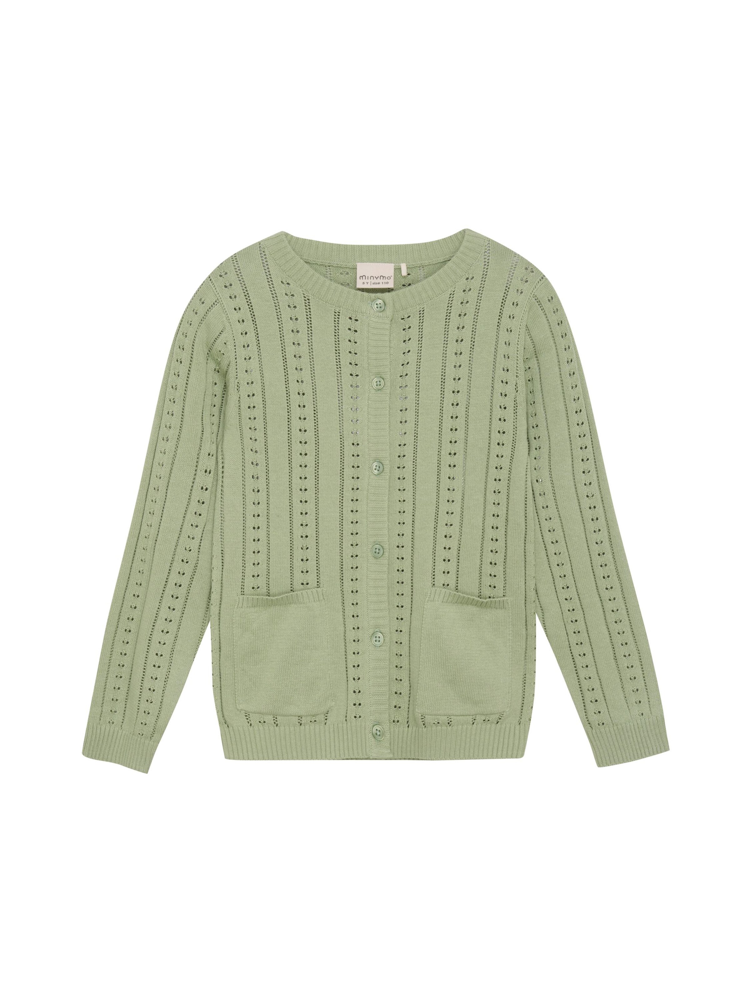 MINYMO Pullover in Grün: Vorderseite