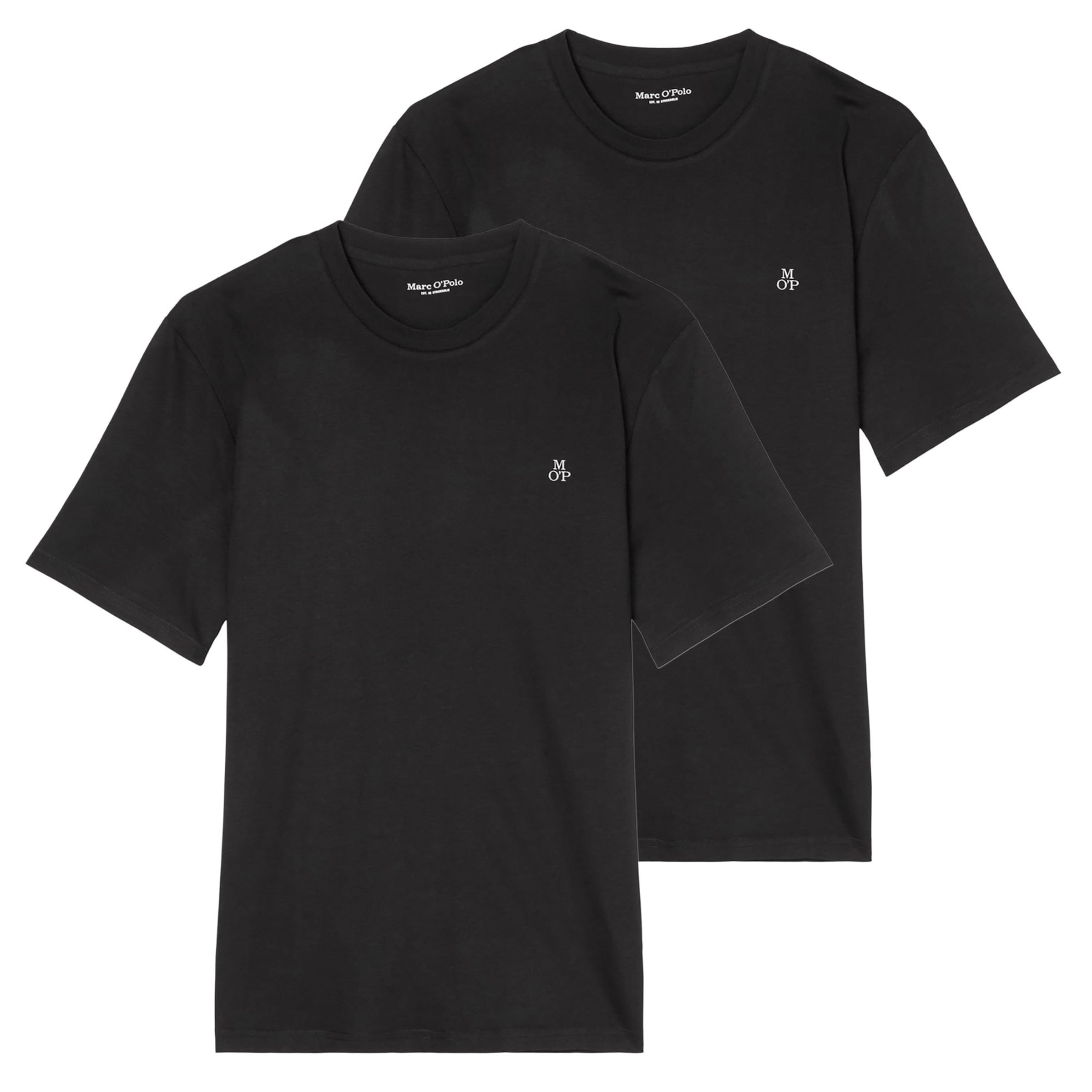 T-Shirt Marc O'Polo en noir : devant