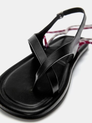 Séparateur d'orteils Pull&Bear en noir