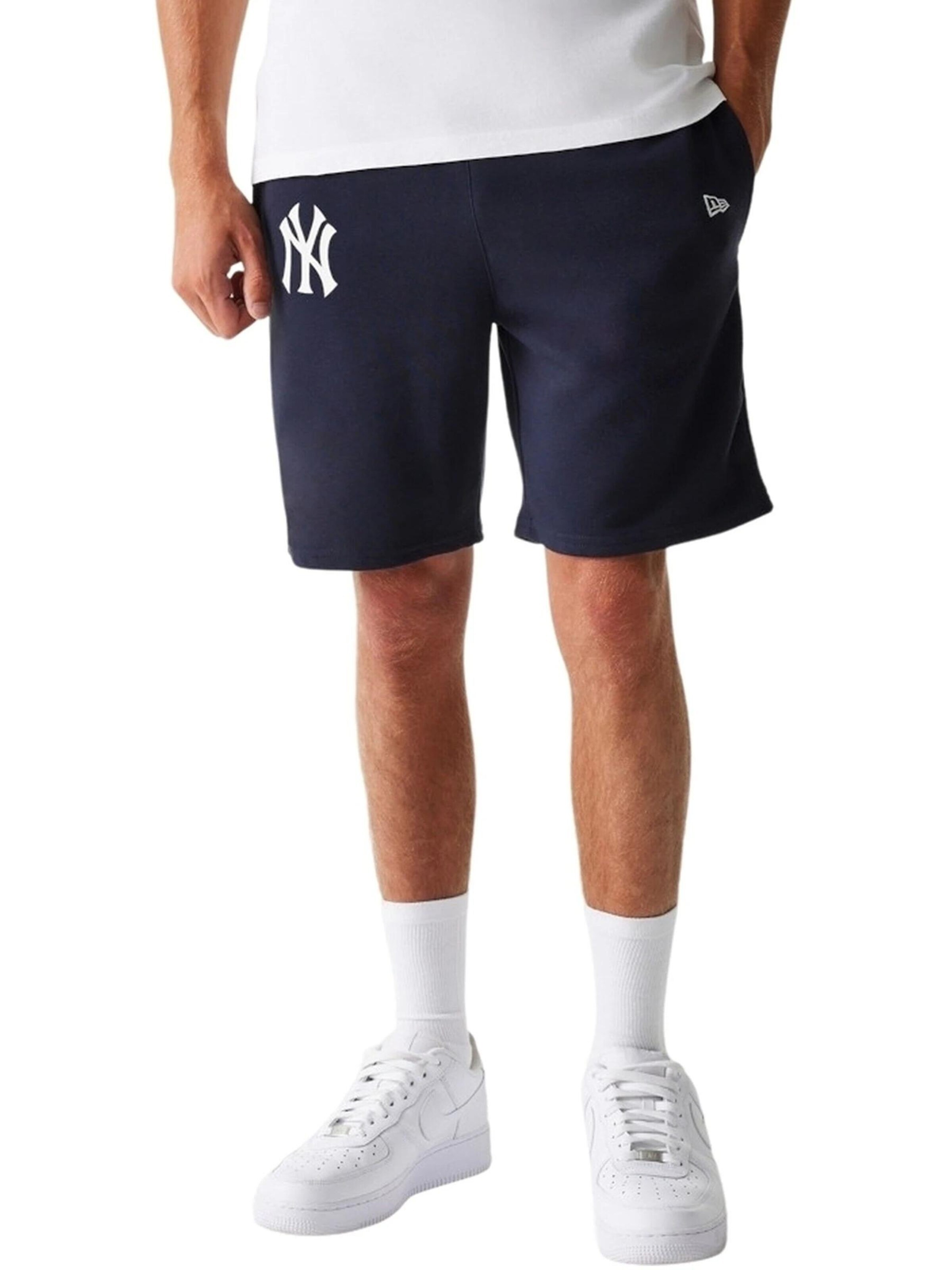 NEW ERAregular Sportske hlače 'Bermuda new era marino yankees mlb le short neyyan' - plava boja