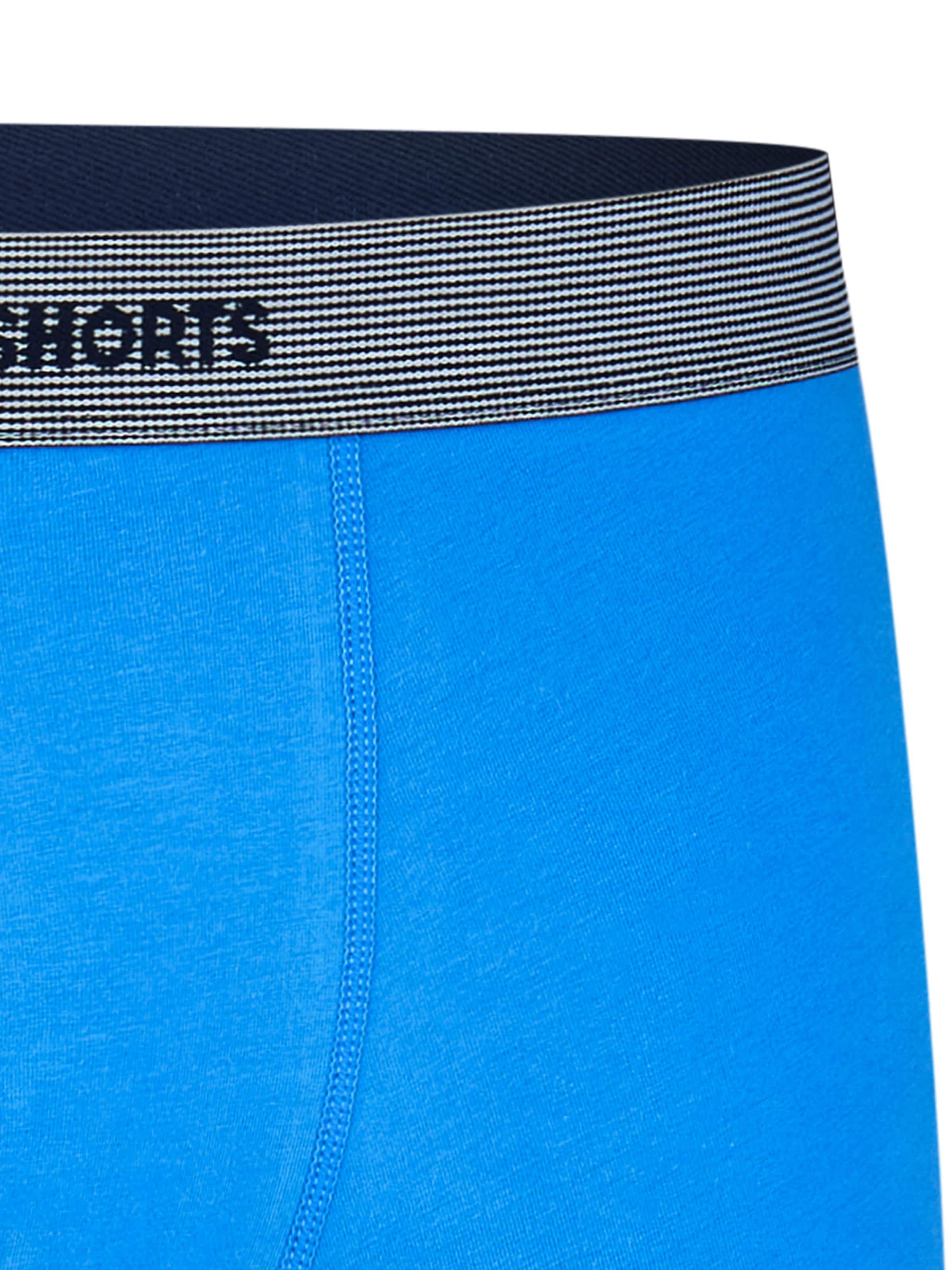 Boxers ' Fan-Prints ' Happy Shorts en bleu