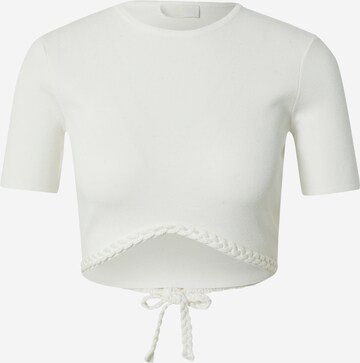 T-shirt 'Dilane' LeGer by Lena Gercke en blanc : devant