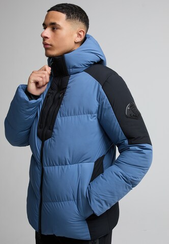 Zavetti Canada Winterjas 'Howsito' in Blauw: zijkant