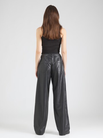 BOSS - Pierna ancha Pantalón plisado 'C_Tanjura2' en negro
