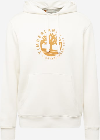 TIMBERLAND Sweatshirt in Wit: voorkant