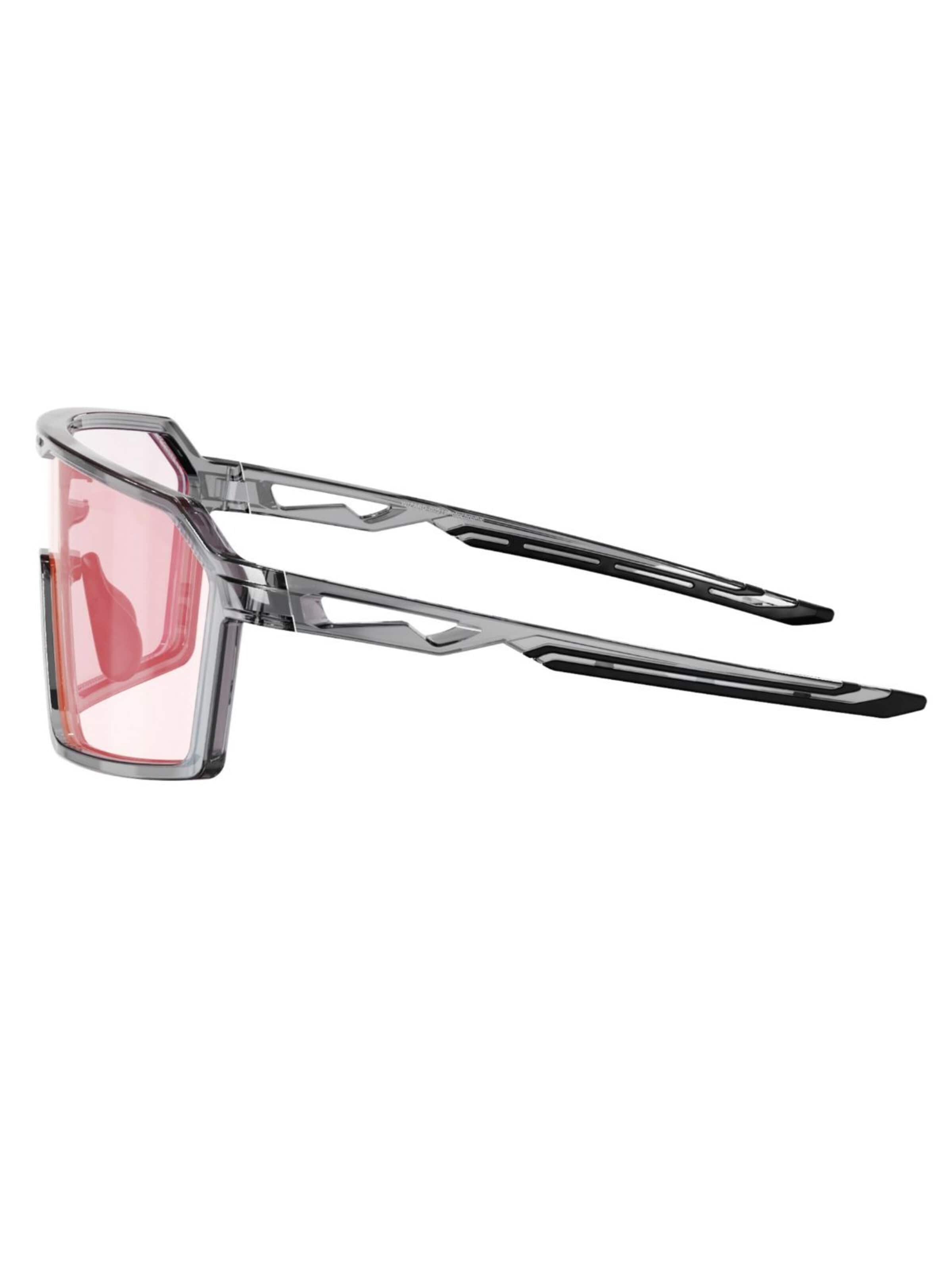 Lunettes de soleil sport 'MowMow Wizard Sunglasses - Sports Glasses - Photochromic Lens - Men - Women' Mowmow en rouge