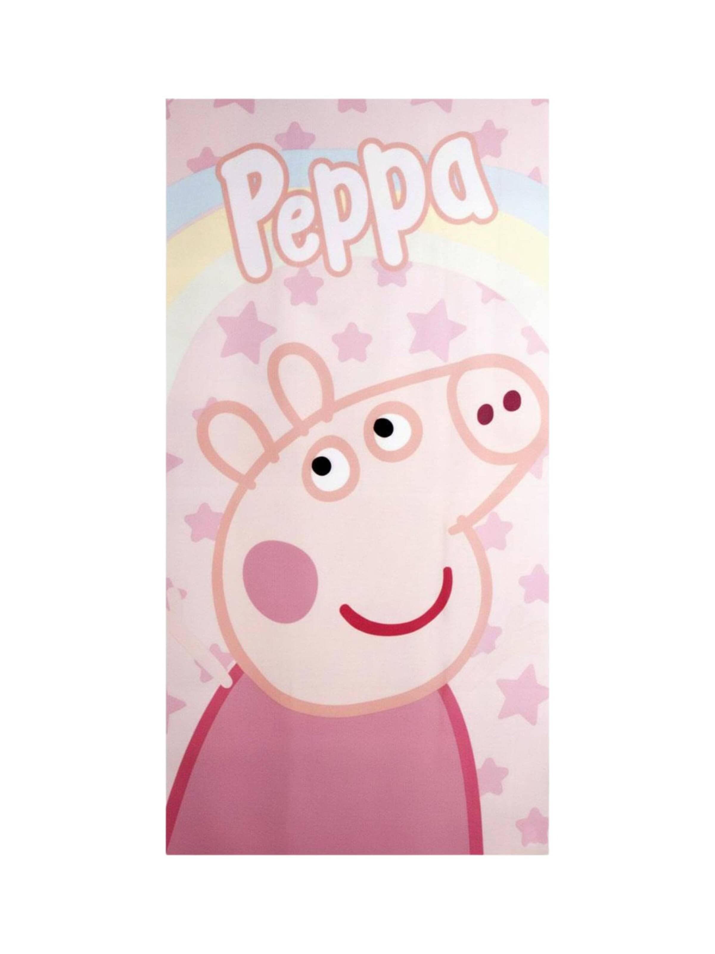 Serviette de plage 'Peppa Pig Polyester-Handtuch' DISNEY en mélange de couleurs : devant