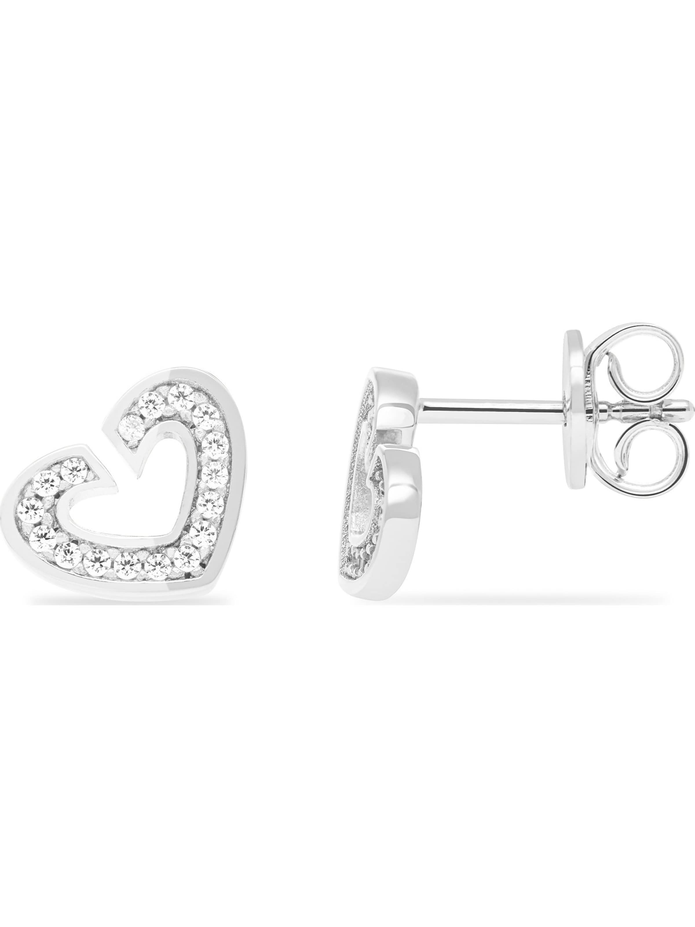 JETTE Ohrstecker in Silber