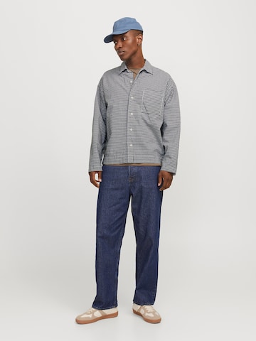 JACK & JONES Comfort Fit Paita 'JORROXBURY' värissä harmaa
