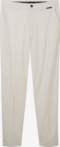 TOM TAILOR DENIM - Pantalón chino en blanco: frente