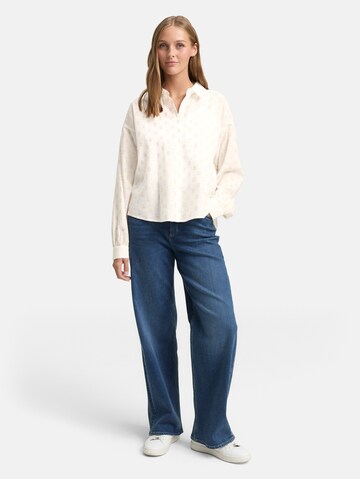 TOM TAILOR DENIM Blouse in White