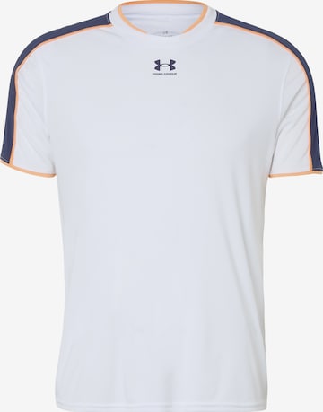 UNDER ARMOUR Functioneel shirt 'Challenger Train' in Wit: voorkant